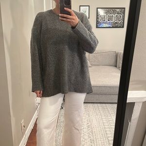 Oversized grey Zara jumper